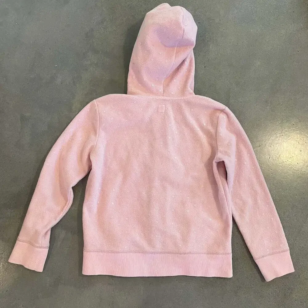 Gap kids pink full zip sweater hoodie jacket girls size 10